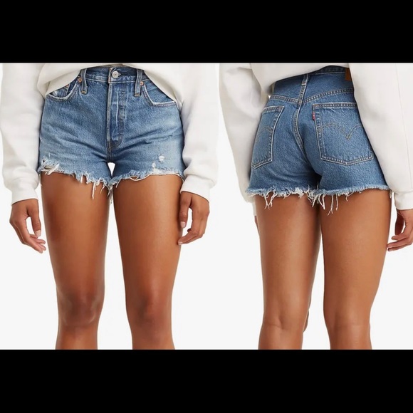 LEVI'S® 501® Original Cutoff Shorts 27 - Picture 3 of 9